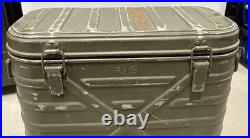 Vintage U. S. Military Landers Frary & Clark Metal Insulated Food Storage Cooler Vintage U. S. Military Landers Frary & Clark Metal Insulated Food Storage Cooler
