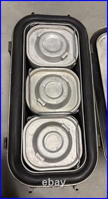 Vintage U. S. Military Landers Frary & Clark Metal Insulated Food Storage Cooler Vintage U. S. Military Landers Frary & Clark Metal Insulated Food Storage Cooler