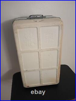 Vintage Used Green COLEMAN Cooler (US PAT. NO. 3384264)