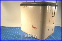 Vintage Vagabond Metal Ice Chest Cooler By Thermos Free Ship to the Lower 48
