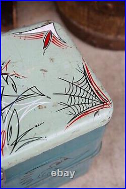 Vintage Von Dutch Car Cooler Hot Rod Ice Chest Rat Fink Rat Rod Accessory RARE