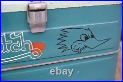 Vintage Von Dutch Car Cooler Hot Rod Ice Chest Rat Fink Rat Rod Accessory RARE