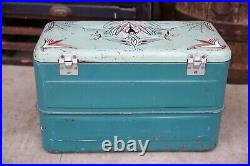 Vintage Von Dutch Car Cooler Hot Rod Ice Chest Rat Fink Rat Rod Accessory RARE