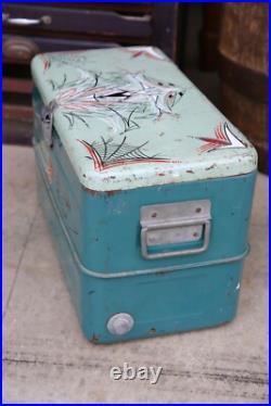 Vintage Von Dutch Car Cooler Hot Rod Ice Chest Rat Fink Rat Rod Accessory RARE