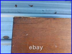 Vintage Wood Cooler Dove Tailed Corners 14x11x11Rare Boating