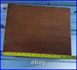 Vintage Wood Cooler Dove Tailed Corners 14x11x11Rare Boating