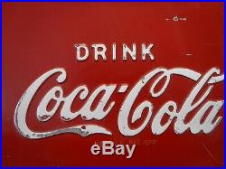 Vintage1950s Coca Cola Coke CoolerMetal Ice Chest CoolerTray InsertEmbossed