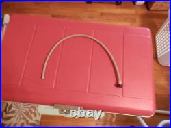 Vtg 1960's TED WILLIAMS Aluminum Ice Chest Cooler withdrainage hose 22 x 14 x 16