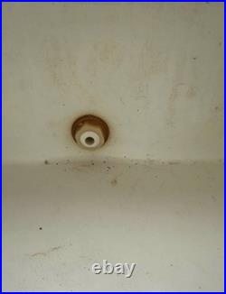 Vtg-70s 80s Red Coleman Cooler Chest with Handles Good Condition