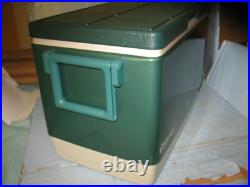 Vtg Coleman Steel-Belted Green 26 Quart Cooler NIB