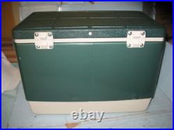 Vtg Coleman Steel-Belted Green 26 Quart Cooler NIB