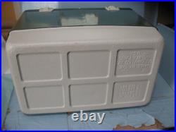 Vtg Coleman Steel-Belted Green 26 Quart Cooler NIB
