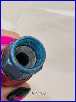 Vtg Lockhart 4-Row Oil Cooler Earl's Braided Lines AN Fittings Honda CB KZ GS XS