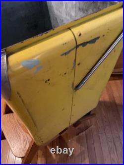 Vtg ROYAL CROWN RC COLA USA Soda Pop Metal Cooler Chest Embossed Letters