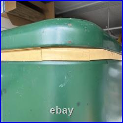 Vtg Thermos Cooler Retro 1950s Ice Chest + Insulated Green Metal Large Portable