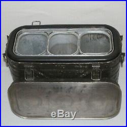 Vtg US Military Wyott Corp 1982 Food Cooler Metal Storage Insulated Container