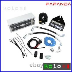 Waterproof Fans Oil Cooler Assembly For Harley Dyna Wide Glide FXDWG 1993-2017