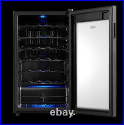 Wine Cooler Refrigerator Fridge Chiller Cellar Rack Freestanding 34 Bottle NEW