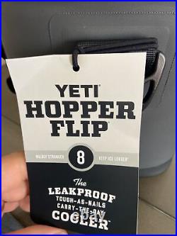 YETI Hopper Flip 8 Portable, Durable Soft Cooler for On-the-Go Metallic m72 tour