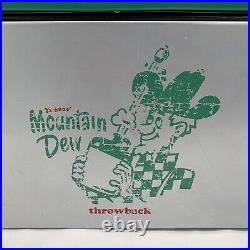 Ya-hooo Moutain Dew Throwback Edition Metal Cooler / Carrying Case RARE