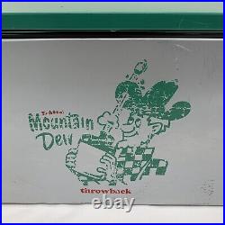 Ya-hooo Moutain Dew Throwback Edition Metal Cooler / Carrying Case RARE