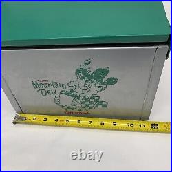 Ya-hooo Moutain Dew Throwback Edition Metal Cooler / Carrying Case RARE