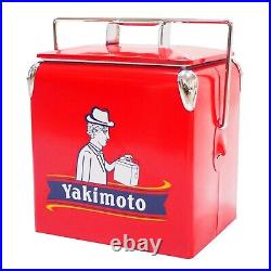 Yakimoto 14 Quart Hard Cooler Insulated Portable Ice Chest Box for Drink Beer