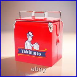 Yakimoto 14Qt Metal Ice Bucket, Fruit Drink Beer Cooler, Safe and Environmentally