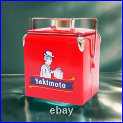 Yakimoto 14Qt Portable Fishing Cooler, Metal Ice Bucket Waterproof