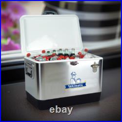 Yakimoto 54 Qt Stainless Steel Ice Chest-Free Shipping
