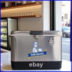 Yakimoto 54Qt Heavy Duty Insulated Cooler for use in workplaces, minor scratches Yakimoto 54Qt Heavy Duty Insulated Cooler for use in workplaces, minor scratches