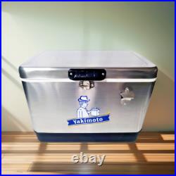 Yakimoto 54Qt Stainless steel glossy surface Ice Chest, Personalized Cooler-New Yakimoto 54Qt Stainless steel glossy surface Ice Chest, Personalized Cooler-New