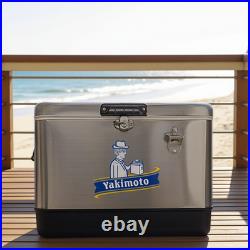 Yakimoto Classic Cooler, 54-Quart Portable Party Bucket for Beach and Backyard