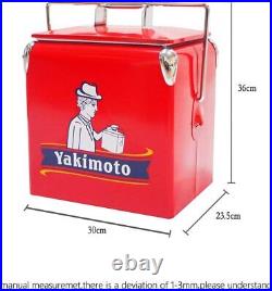 Yakimoto Cooler Outdoor Portable Cooler for Lunch Picnic Fishing Hiking Camping