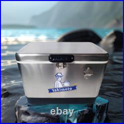 Yakimoto Hard Cooler Insulated Portable Cooler 54 Qt/80-Can Capacity Ice Chest