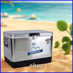 Yakimoto Hard Cooler Insulated Portable Cooler 54 Quart 60Can Capacity Ice Chest Yakimoto Hard Cooler Insulated Portable Cooler 54 Quart 60Can Capacity Ice Chest