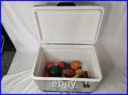 Yakimoto Ice Chest Cooler box, with Bottle Opener 54qt, Vintage Ice Bucket, Outdoor