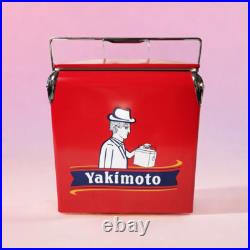 Yakimoto Outdoor metal Legacy Cooler with Bottle Opener 14Qt, for Beers, Picnic