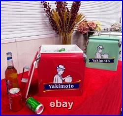 Yakimoto Outdoor metal Legacy Cooler with Bottle Opener 14Qt, for Beers, Picnic