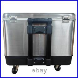 Yakimoto Stainless Steel Portable Cooler Box, 54Qt, The perfect vacation choice