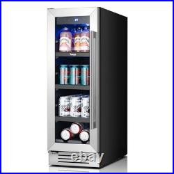 Yeego 12 Beverage Cooler 34-54? Refrigerator Hold 60 Cans Left-Hinge Soda, Beer