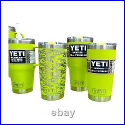 Yeti Combo Pack Tundra 45 Cooler In Chartreuse Rare (discontinued Color)