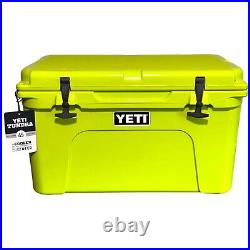 Yeti Combo Pack Tundra 45 Cooler In Chartreuse Rare (discontinued Color)