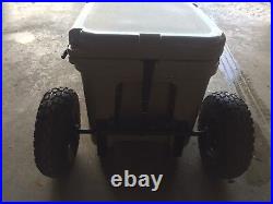 Yeti Cooler 45 Wheel Tire Axle Kit THE HANDLE Accessory Included-NO COOLER