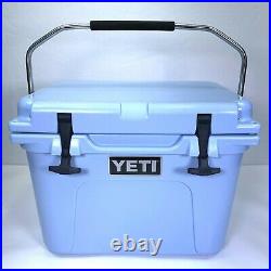 Yeti Roadie 20 Blue Hard Cooler Metal Handle Insulated Sold Out Discontinued