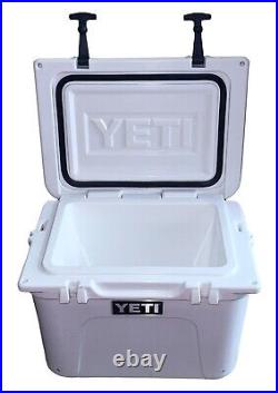 Yeti Roadie 20 Cooler White BUDWEISER BUD LIGHT BEER Metal Handle