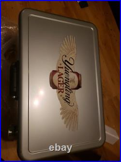 Yuengling Lager Eagle Metal Cooler Item No POS503520 NIB Yuengling Lager Eagle Metal Cooler Item No POS503520 NIB