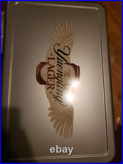 Yuengling Lager Eagle Metal Cooler Item No POS503520 NIB Yuengling Lager Eagle Metal Cooler Item No POS503520 NIB