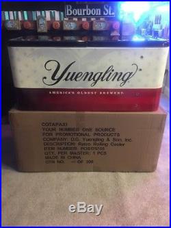 Yuengling Metal Retro Rolling Deck Cooler New With Box Extremely Rare A+