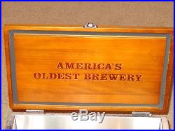 Yuengling Traditional Lager 20 L Liter Metal Cooler with Wooden Lid New in Box